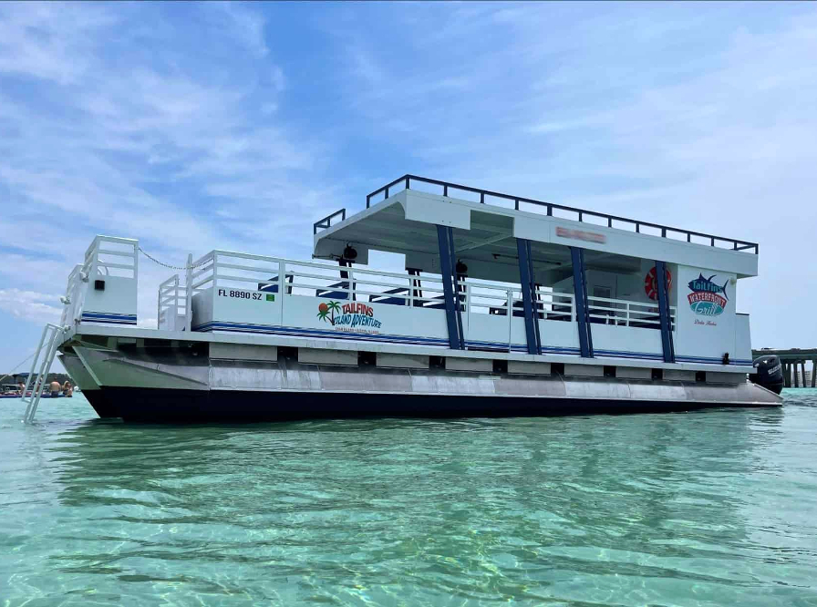 crab island shuttle